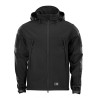 M-Tac Soft Shell jope tuule- ja veekindel, fliisvoodriga, Must