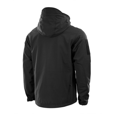 M-Tac Soft Shell jope tuule- ja veekindel, fliisvoodriga, Must