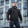 M-Tac Soft Shell jope tuule- ja veekindel, fliisvoodriga, Must