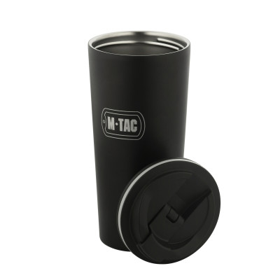 M-Tac termokruus klapiga, 450 ml, Must