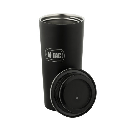 M-Tac termokruus klapiga, 450 ml, Must