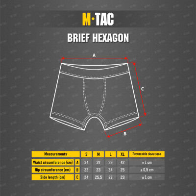 M-Tac Hexagon meeste bokserid (Coolmax)