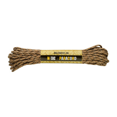 M-Tac Paracord 550 Type III 15 m – paracord-nöör, Desert Camo