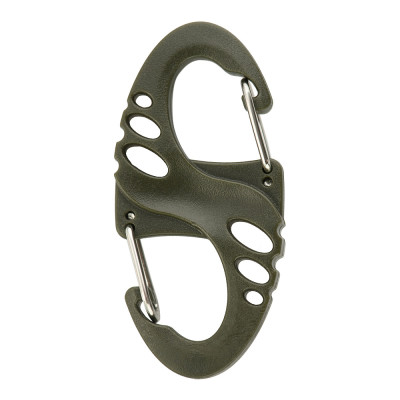 M-Tac plastist S-kujuline topeltkarabiin, Olive