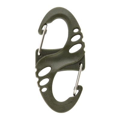 M-Tac plastist S-kujuline topeltkarabiin, Olive