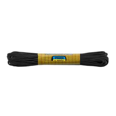 M-Tac Paracord 475 15 m – paracord-nöör, Must