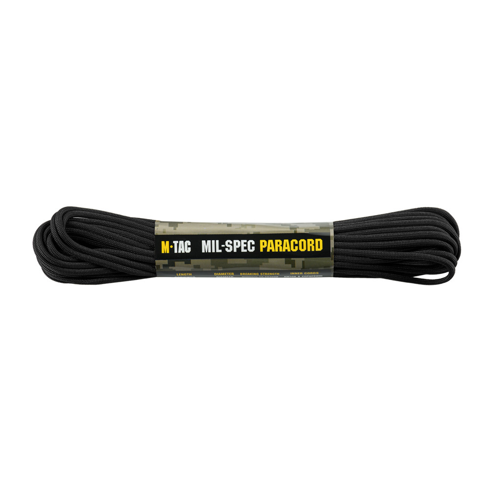 M-Tac Paracord 550 Mil-Spec 15 m – paracord-nöör, Must