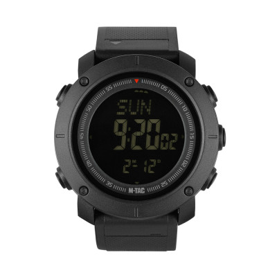 M-Tac Watch Tactical Compass 2095 – käekell, Must