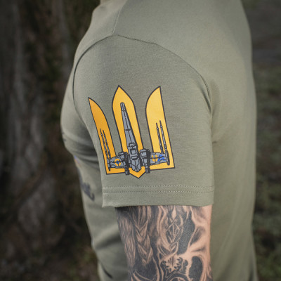 M-Tac UA Side Light Olive trükimustriline särk — 8/10