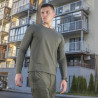 M-Tac pikkade varrukatega särk, 93% puuvill, Army Olive