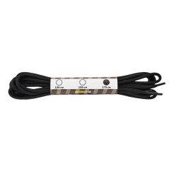 M-tac Laces with Impregnation Black Impregnuoti batų raišteliai, juodi