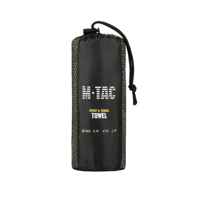 M-Tac Microfiber Towel 150x75 cm – rätik, Army Green