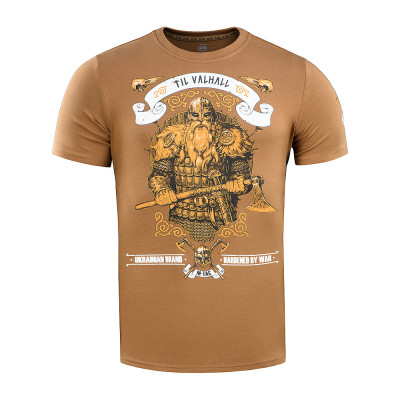 M-Tac Viking T-särk "Til Valhall", puuvill 93%, Coyote
