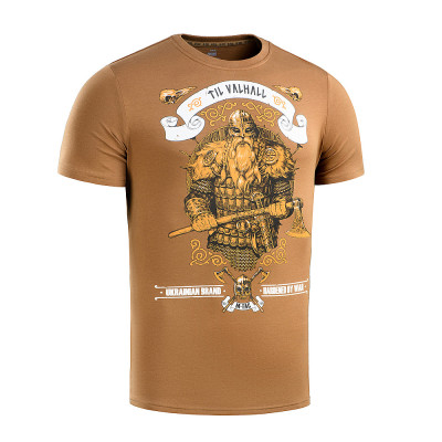 M-Tac Viking T-särk "Til Valhall", puuvill 93%, Coyote
