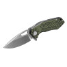 M-Tac Folding Knife Type 12 Scandinavian Stonewash – kokkupandav nuga, Olive/Black
