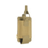 M-Tac Pouch Single Elastic Magazine Elite Laser Cut – salvetasku, Coyote