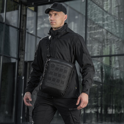 M-Tac Tablet Bag Laser Cut Hex – kott, Must