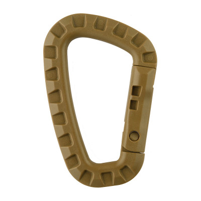 M-Tac plastikkarabiin ABS 85×60 mm, Coyote
