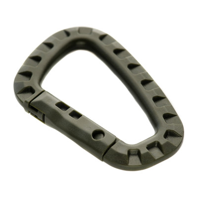 M-Tac plastikkarabiin ABS 85×60 mm, Olive