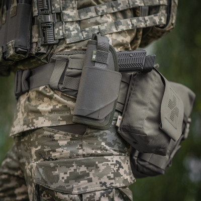 M-Tac Universal Tactical Holster Elite 500D, vasakukäeline, Ranger Green