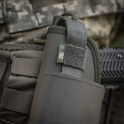 M-Tac Universal Tactical Holster Elite 500D, vasakukäeline, Ranger Green