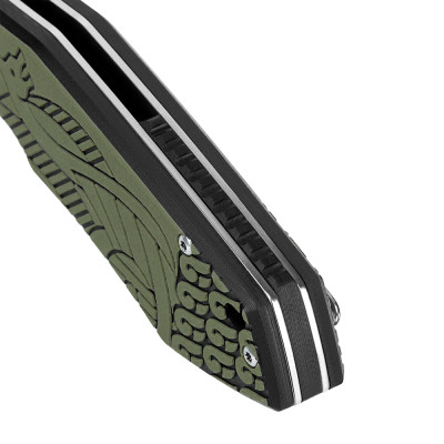 M-Tac Folding Knife Type 12 Scandinavian – kokkupandav nuga, Olive/Black