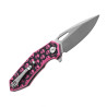 M-Tac Folding Knife Type 12 Skull – kokkupandav nuga, Black/Pink/Steel