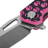 M-Tac Folding Knife Type 12 Skull – kokkupandav nuga, Black/Pink/Steel