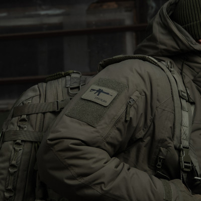 M-Tac AR-15 Laser Cut moraalimärk Cordura 500D, Ranger Green