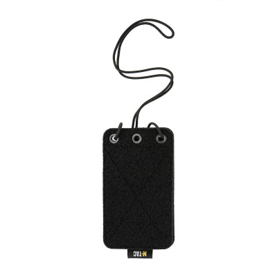 M-Tac Cordura kaas läbipaistva ID-aknaga, Must