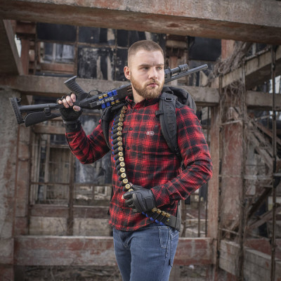 M-Tac Bandolier Elite – padrunihoidja, Must