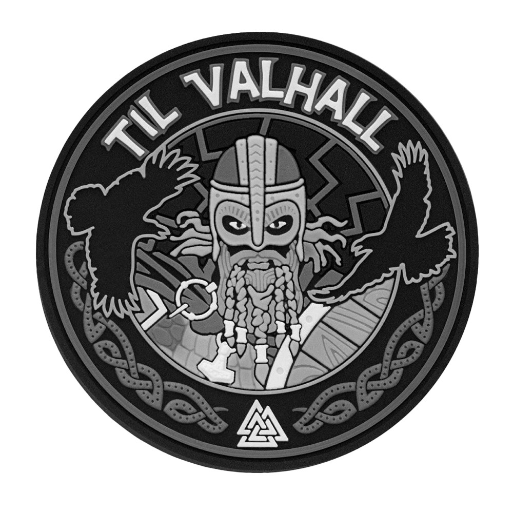 M-Tac Til Valhall moraalimärk kummi, 80 mm