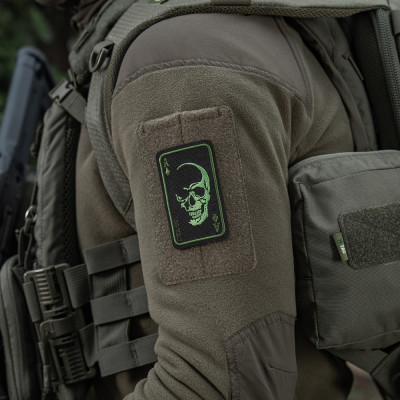 M-Tac Face of War moraalimärk Cordura 500D, 8,5×5,2 cm, Olive