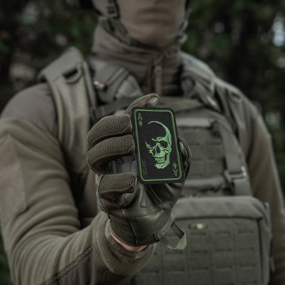 M-Tac Face of War moraalimärk Cordura 500D, 8,5×5,2 cm, Olive