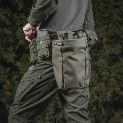 M-Tac Magazine Dump Pouch Cordura 500D tühjade salvede kott, Ranger Green