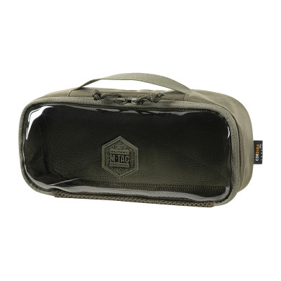 M-Tac Elite Medium Gen.II läbipaistev korraldaja 26 × 11 cm, Ranger Green