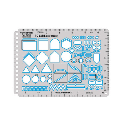 Ecopybook Tactical TZ NATO joonlaud – matt, 14,5 × 10,5 cm