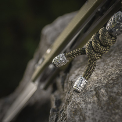 M-Tac Knife Lanyard Zeus Stainless Steel – noa pael, Olive