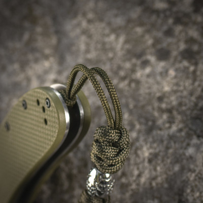 M-Tac Knife Lanyard Zeus Stainless Steel – noa pael, Olive
