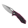 M-Tac Folding Knife Type 12 Spider Web – kokkupandav nuga, Black/Pink/Steel