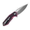 M-Tac Folding Knife Type 12 Spider Web – kokkupandav nuga, Black/Pink/Steel
