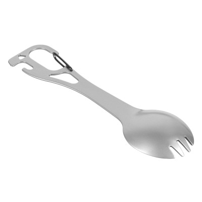 M-Tac roostevabast terasest spork 14,8 cm karabiiniga — 2/10