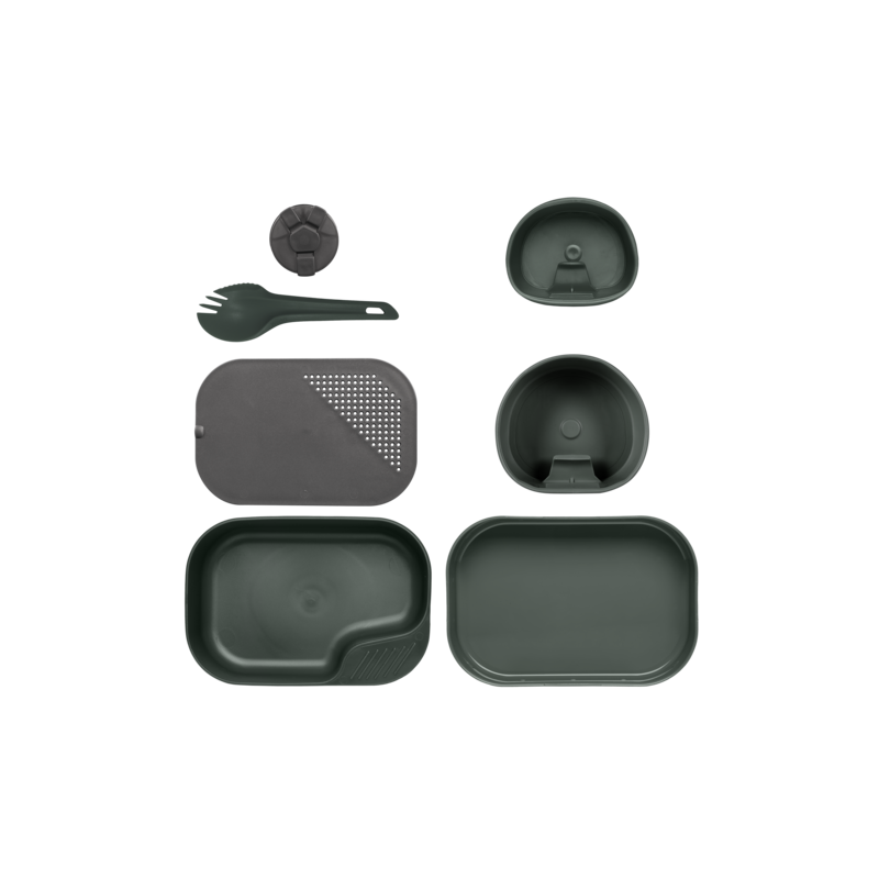 Wildo® CAMP-A-BOX® Complete Švediškas indų komplektas