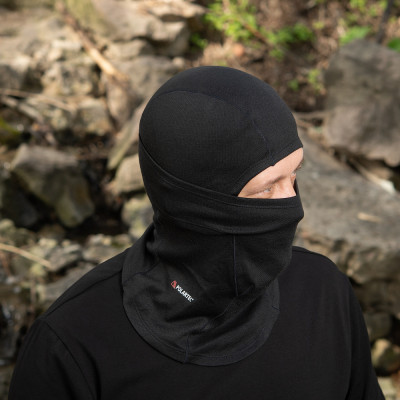 M-Tac Ninja Polartec balaklava suviseks, Must