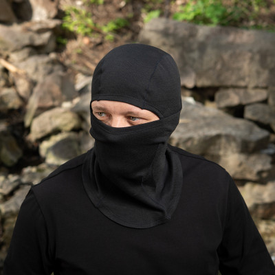 M-Tac Ninja Polartec balaklava suviseks, Must