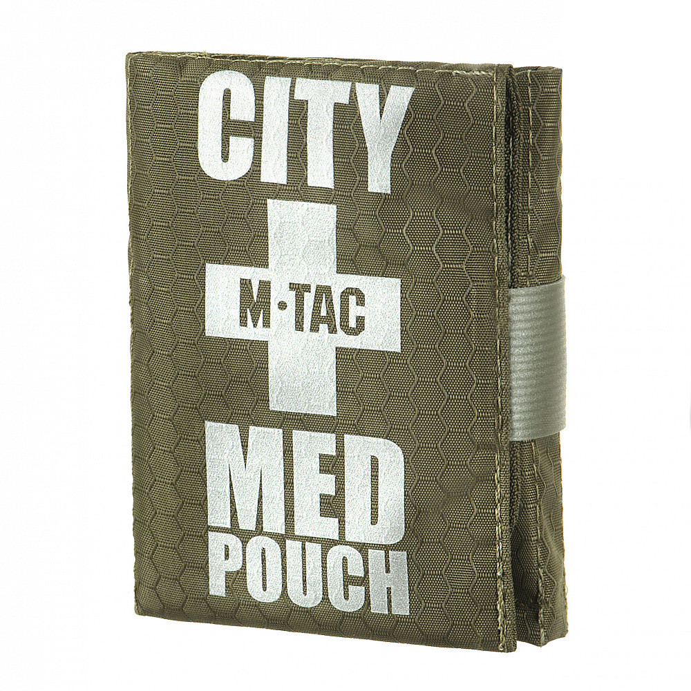 M-Tac City Med Pouch kompaktne esmaabikott, Ranger Green