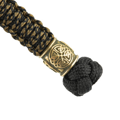 M-Tac Lanyard Scandinavian Mannaz – noa pael, Must