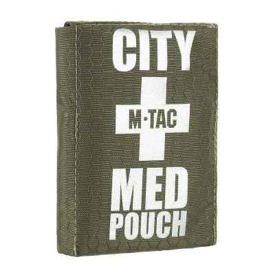 M-Tac City Med Pouch kompaktne esmaabikott, Ranger Green