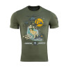 M-Tac T-särk Surf Club 93 % puuvill, Light Olive