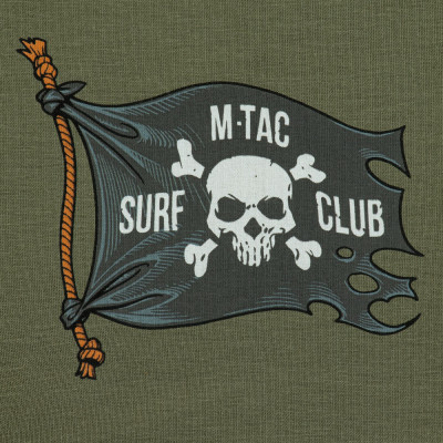 M-Tac T-särk Surf Club 93 % puuvill, Light Olive